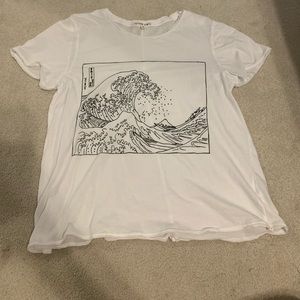 Urban outfitters great wave tee